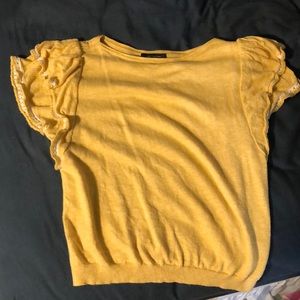 Ann Taylor - Yellow Blouse size Medium - Like New